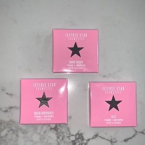 Jeffree Star NIP eye shadow bundle